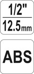 YATO Standardna spojnica 1/2" YT-99801